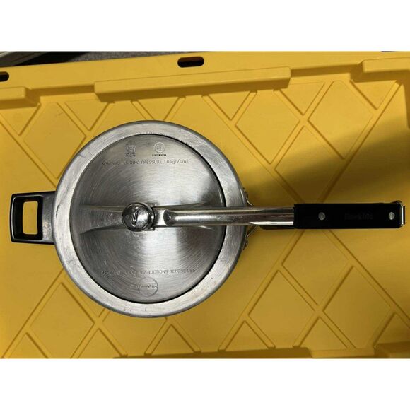 HAWKINS Classic Model 5 Liter 5L Aluminum PRESSURE COOKER Complete EASY TO USE - Picture 3 of 4